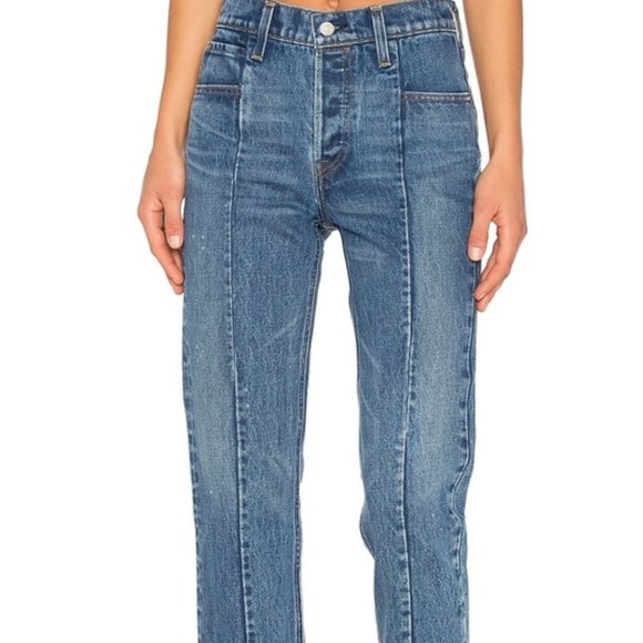 Levi altered slim straight jeans - Picture 6 of 6